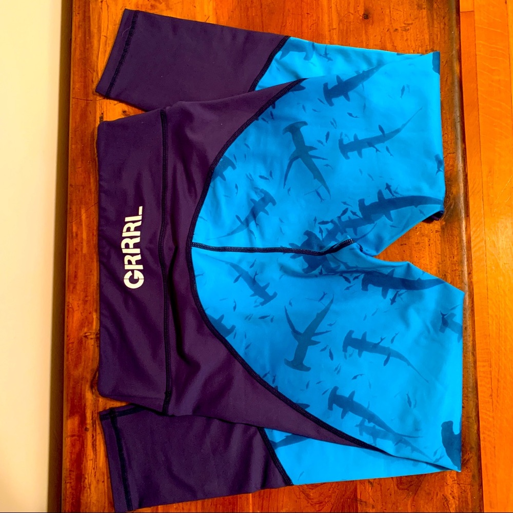 Grrrl Shark Leggings